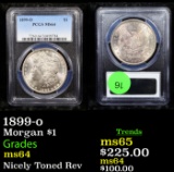 PCGS 1899-o Morgan Dollar $1 Graded ms64 By PCGS