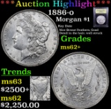 ***Auction Highlight*** 1886-o Morgan Dollar $1 Graded Select Unc By USCG (fc)