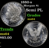 1880-s Morgan Dollar $1 Grades Choice Unc