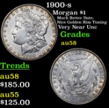 1900-s Morgan Dollar $1 Grades Choice AU/BU Slider