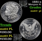 1881-s Morgan Dollar $1 Grades Select Unc+ PL