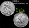 1936-p Walking Liberty Half Dollar 50c Grades AU Details