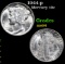 1944-p Mercury Dime 10c Grades Choice Unc