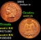 1892 Indian Cent 1c Grades Choice Unc RB