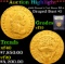 ***Auction Highlight*** 1806 Round 6 7x6 Stars BD-6 Draped Bust $5 Gold Graded vf++ BY USCG (fc)