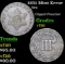 1851 Mint Error Three Cent Silver 3cs Grades vf++