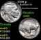 1936-p Buffalo Nickel 5c Grades GEM Unc