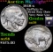 ***Auction Highlight*** 1918-s Buffalo Nickel 5c Graded Choice AU/BU Slider By USCG (fc)