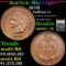 ***Auction Highlight*** 1870 Indian Cent 1c Graded Choice+ Unc RB BY USCG (fc)