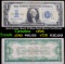 1934 Funny Back $1 Blue Seal Silver Certificate Grades vf+