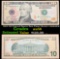 2013 $10 Federal Reseve Note Fancy Serial # 46464656 Grades Choice AU/BU Slider