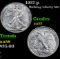 1937-p Walking Liberty Half Dollar 50c Grades Choice AU