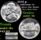 1943-p Jefferson Nickel 5c Grades Choice Unc+ 5fs