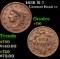 1838 N-7 Coronet Head Large Cent 1c Grades vf++