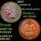 1887 Indian Cent 1c Grades Unc Details