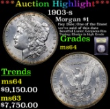***Auction Highlight*** 1903-s Morgan Dollar $1 Graded Choice Unc BY USCG (fc)