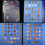 Near complete Lincoln Cent Book 1941-1975 83 coins