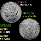 1921-s Morgan Dollar $1 Grades Unc Details