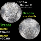 1902-o Morgan Dollar $1 Grades Unc Details
