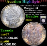 *Highlight Of Entire Auction* 1902-o Hit List 40 Vam 25 I3 R5 Morgan $1 Graded GEM++ Unc By USCG (fc