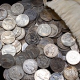 ***Auction Highlight*** Bag Of 100 Morgan And Peace Dollars in Lower Grades (fc)