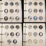 Complete Eisenhower Dollar Book 1971-1978 32 coins