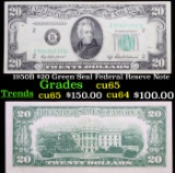 1950B $20 Green Seal Federal Reseve Note Grades Gem CU