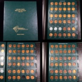 Partial Lincoln Cent Book 1935-2002 199 coins