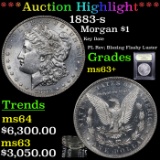 ***Auction Highlight*** 1883-s Morgan Dollar $1 Graded Select+ Unc By USCG (fc)