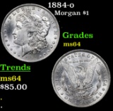 1884-o Morgan Dollar $1 Grades Choice Unc