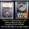 Proof 1991-1995-p WWII Modern Commem Half Dollar 50c Graded GEM++ Proof Deep Cameo By USCG