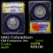 1892 Columbian Old Commem Half Dollar 50c Graded au55 details By ANACS