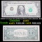 1969D $1 Green Seal Federal Reseve Note (Boston, MA) Grades Gem CU