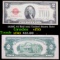 1928G $2 Red seal United States Note Grades vf++