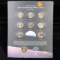 Complete 1979-1999 Susan B Anthony $1 Book 9 Coins