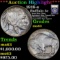 ***Auction Highlight*** 1919-s Buffalo Nickel 5c Graded Seelct Unc By USCG