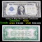 1928A $1 Blue Seal Silver Certificate Grades vf+