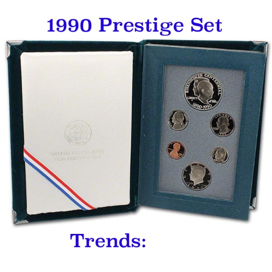 1990 United States Mint Prestige Proof Set