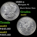 1889-o Morgan Dollar $1 Grades Select Unc