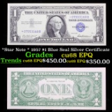 *Star Note * 1957 $1 Blue Seal Silver Certificate Grades Gem++ CU EPQ