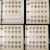 Partial Jefferson Nickel Book 1938-1976 90 Coins