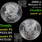 1880-s Morgan Dollar $1 Grades Choice Unc+ PL