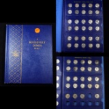 ***Auction Highlight*** Complete Roosevelt Dime Book 1946-1964 54 Coins (fc)