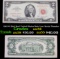 1963 $2 Red Seal United States Note Low Serial Number Grades Choice AU/BU Slider