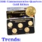 2001 Commemorative Quarters Gold Edition Set 5 coins