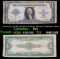 1923 $1 large size Blue Seal Silver Certificate, Signatures of Speelman & White Grades f+