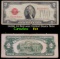 1928G $2 Red seal United States Note Grades f, fine