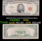 1963 $5 Red seal United States Note Grades xf+