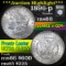 ***Auction Highlight*** 1896-p Morgan Dollar 1 Graded GEM+ Unc By USCG (fc)