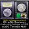 1991-p Mount Rushmore Modern Commem Dollar $1 Graded ms70, Perfection By USCG